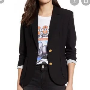 BB Dakota Blaze of Glory Crepe Blazer Black XS